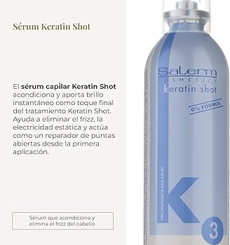 SERUM KERATIN SHOT de SALERM