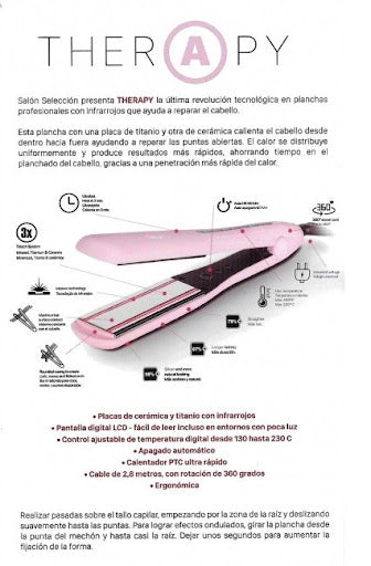 PLANCHA THERAPY PINK EDITION - SALERM